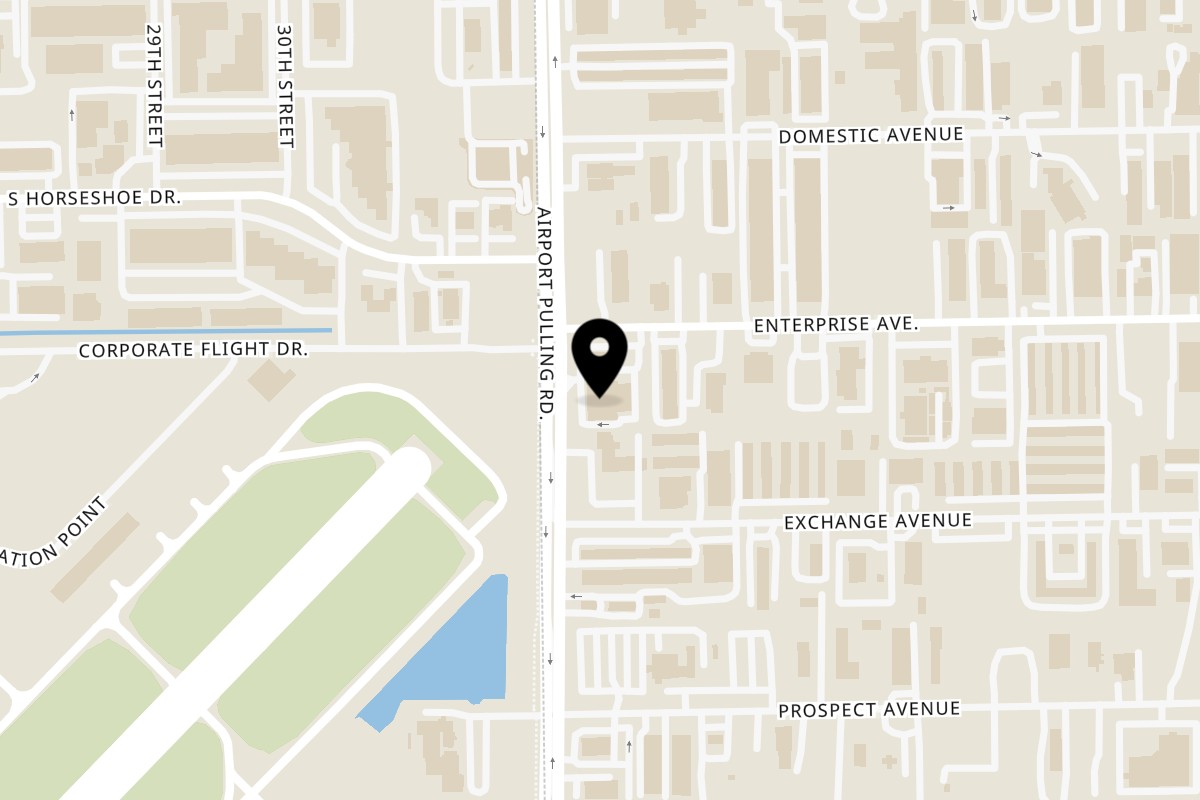 Map showing the location of Green Apron Cafe on 771 Airport-Pulling Road N in Naples